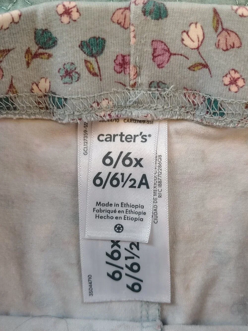 Carter Long Sleeve Sweater, Shirts, & Pants Bundle Size 6